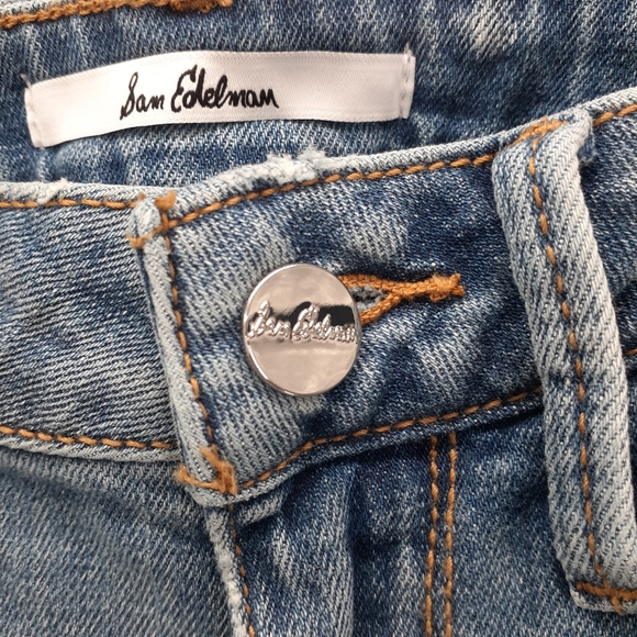 SAM EDELMAN Stiletto High Rise Skinny Crop Jeans - Picture 8 of 13